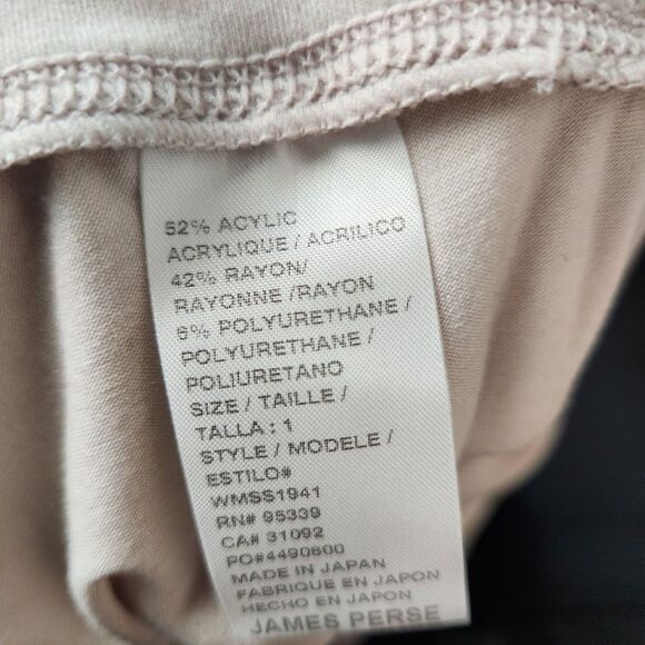 James Perse Classics Stone High rise Leggings | Size 1 - Picture 9 of 10